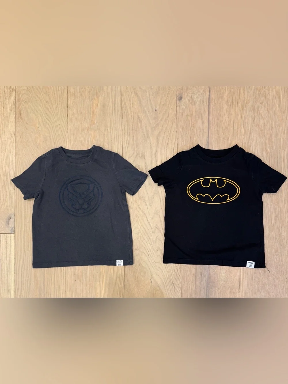 GAP Boys Black Panther/Batman Tees